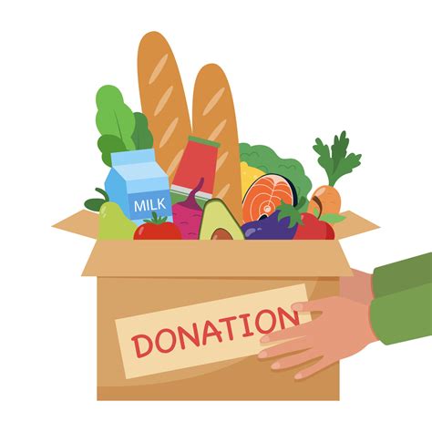 food donation clipart